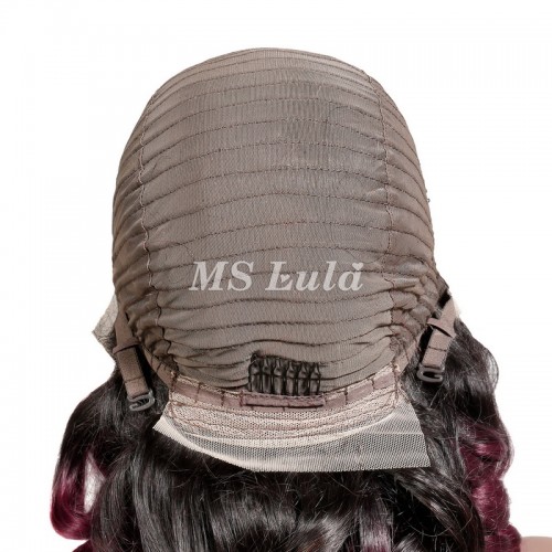 1B/99J Ombre Color Loose Wave 13x4 Lace Front Wigs | Human Hair Wig | Lace Front